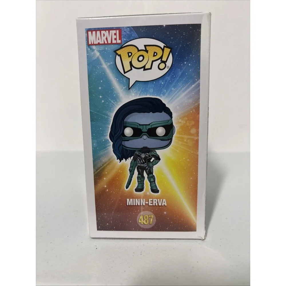 Funko Pop! Minn-Erva 487 Convention Exclusive Captain Marvel Comics Superhero